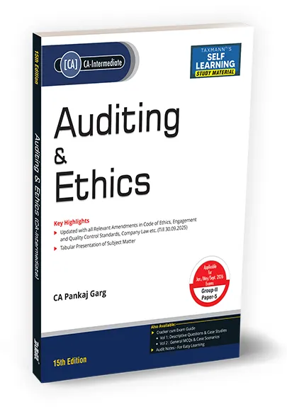 Auditing & Ethics (Auditing) | Study Material book cover