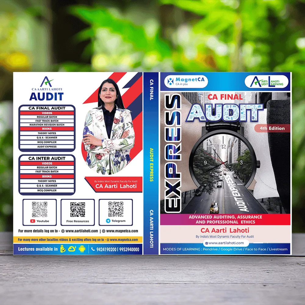 CA Final Audit Express Book by CA Aarti Lahoti