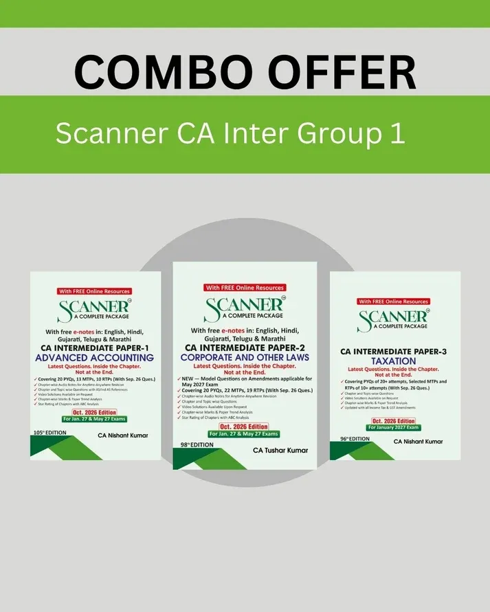 CA Inter Group 1 Combo Scanner