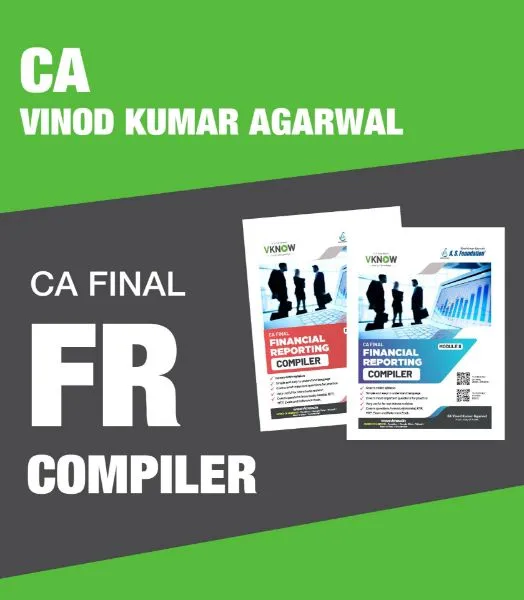 CA Final Financial Reporting Complier Book book cover
