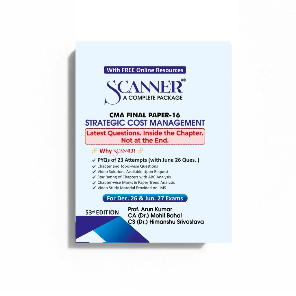 CMA Final Paper 16 Strategic Cost Management Scanner
