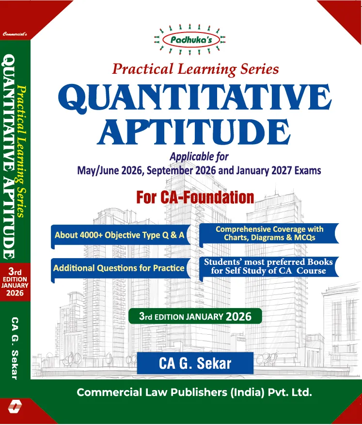 Practical Learning Series — Quantitative Aptitude (CA Foundation)