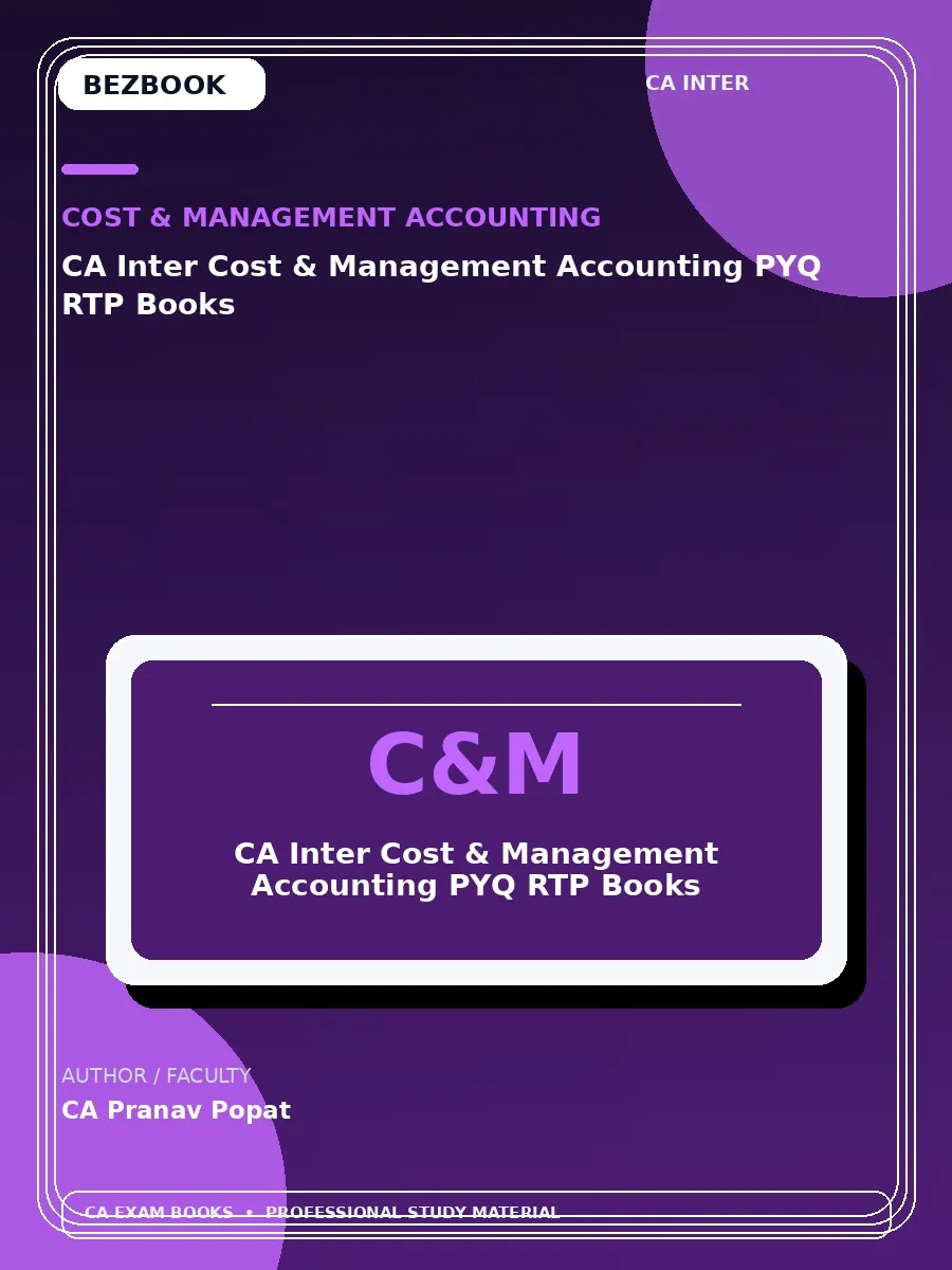 CA Inter Audit Concept Book – CA Rakesh Sarediya