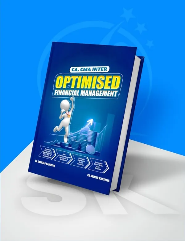 CA Inter Financial Management Optimsied Book book cover