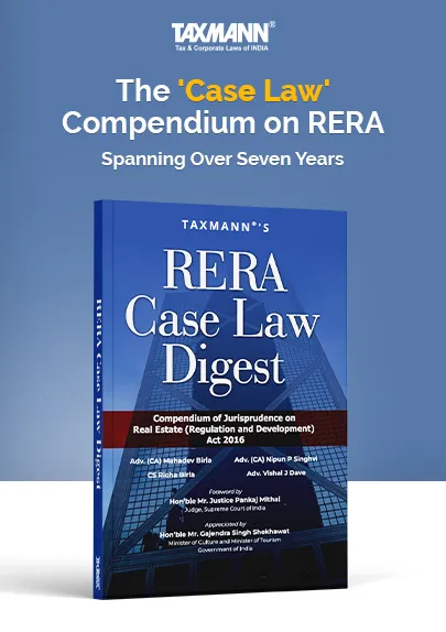 RERA Case Law Digest – Compendium of Jurisprudence on Real Estate (Regulation and Development) Act 2016