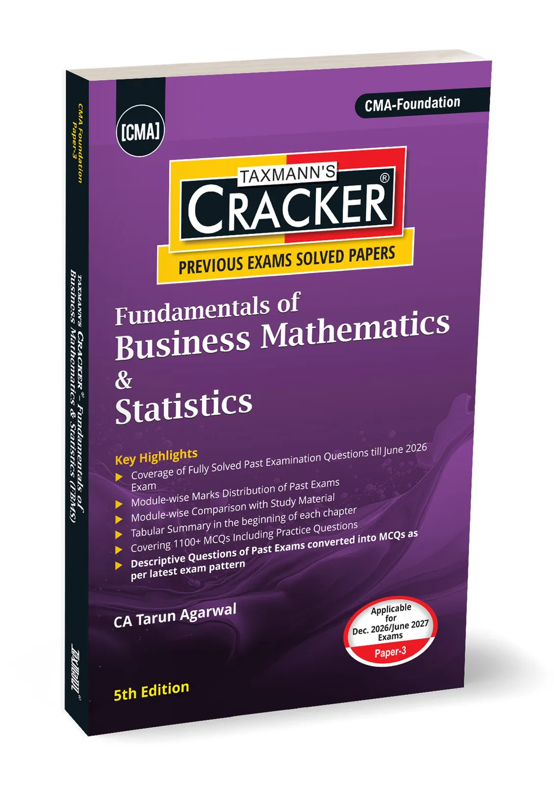 Fundamentals of Business Mathematics & Statistics (FBMS | Maths) | CRACKER