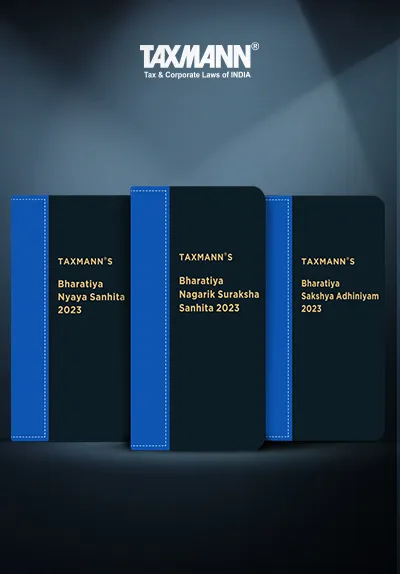 Flexi-bound [Pocket] Edition Combo | New Criminal Laws – Bharatiya Nyaya Sanhita (BNS) | Bharatiya Nagarik Suraksha Sanhita (BNSS) | Bharatiya Sakshya Adhiniyam (BSA) | Set of 3 Books