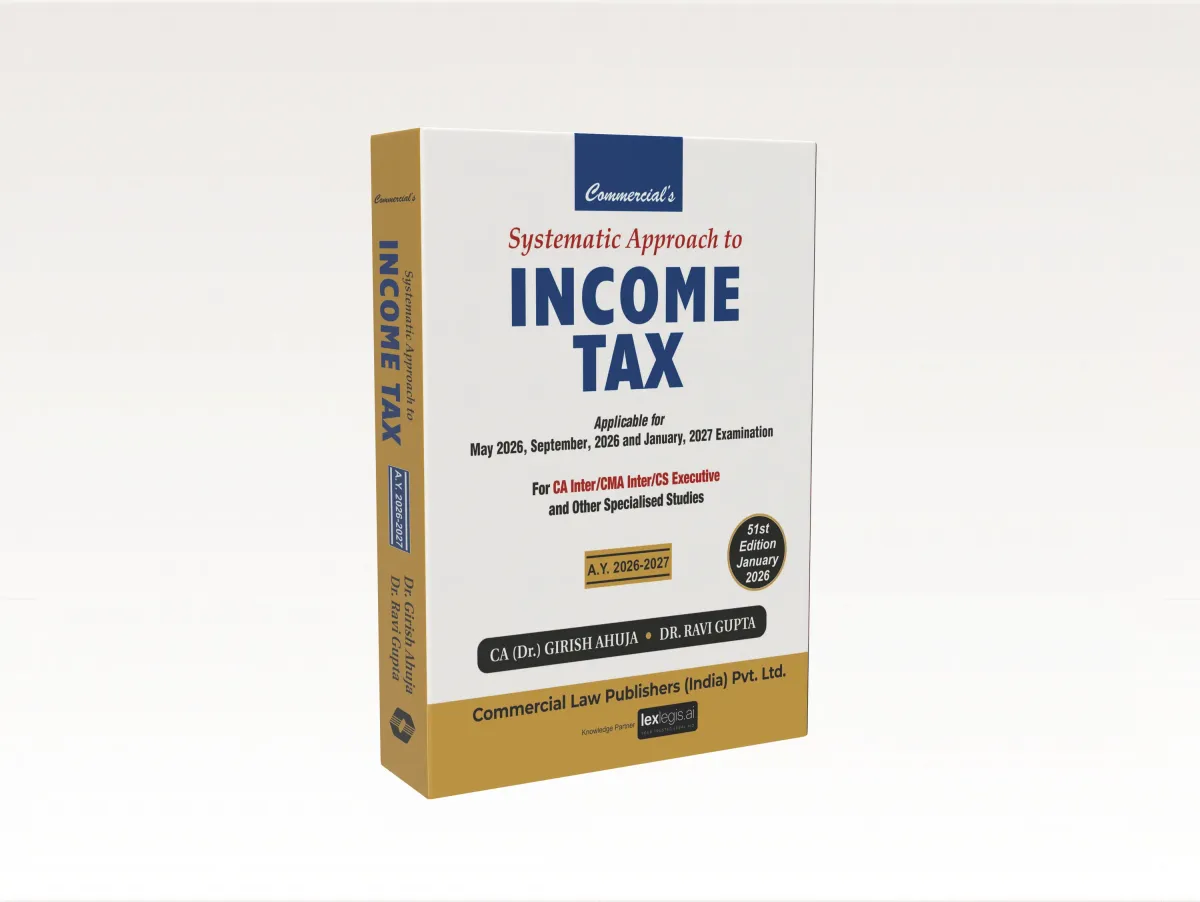 Systematic Approach to Income Tax (CA Inter)