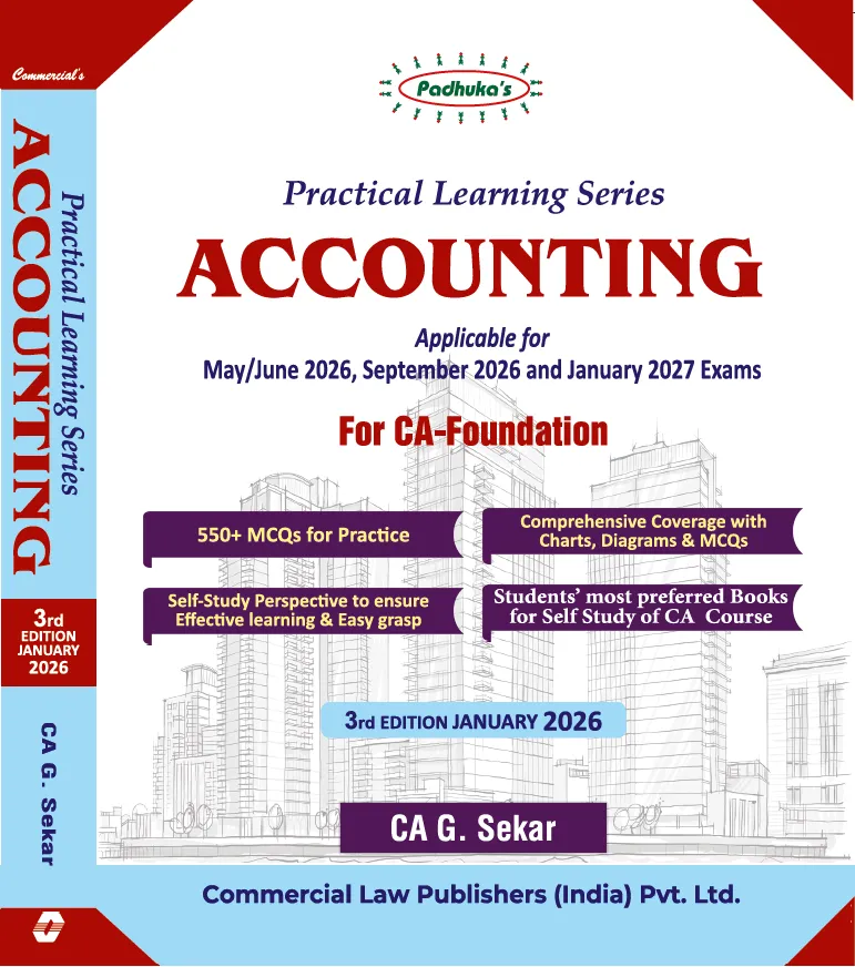 Practical Learning Series — Accounting (CA Foundation)