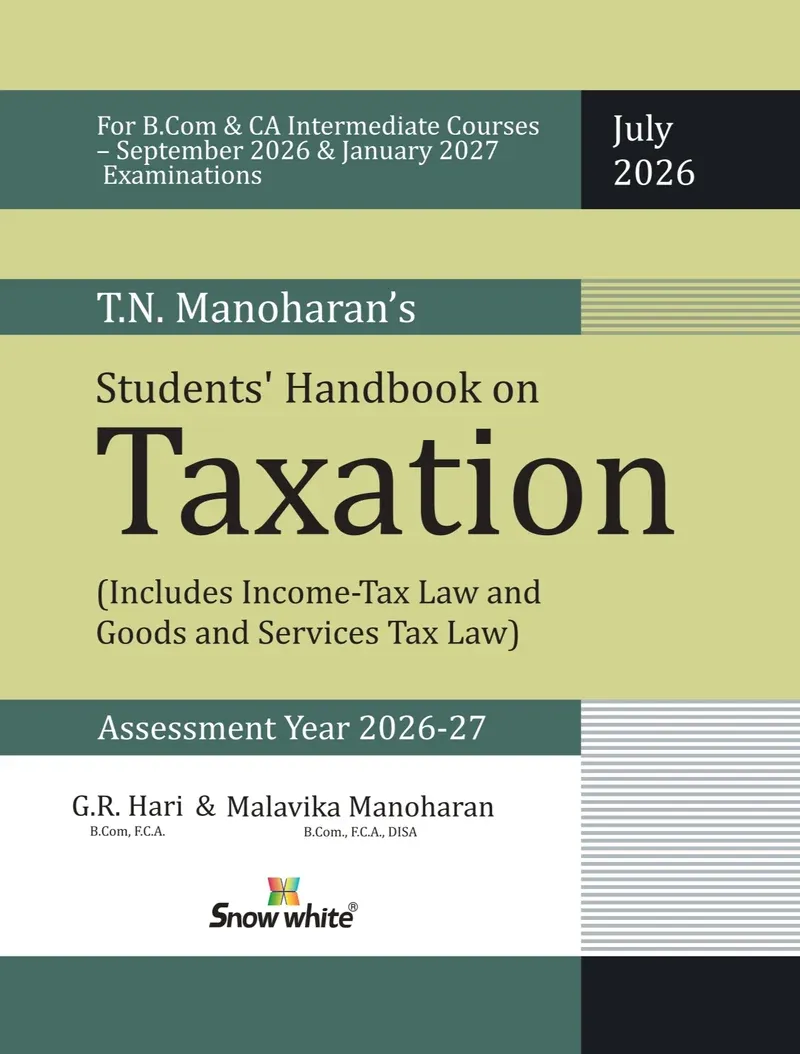 Students' Handbook on Taxation