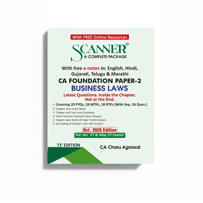 CA Foundation Paper - 2 Business Laws Scanner