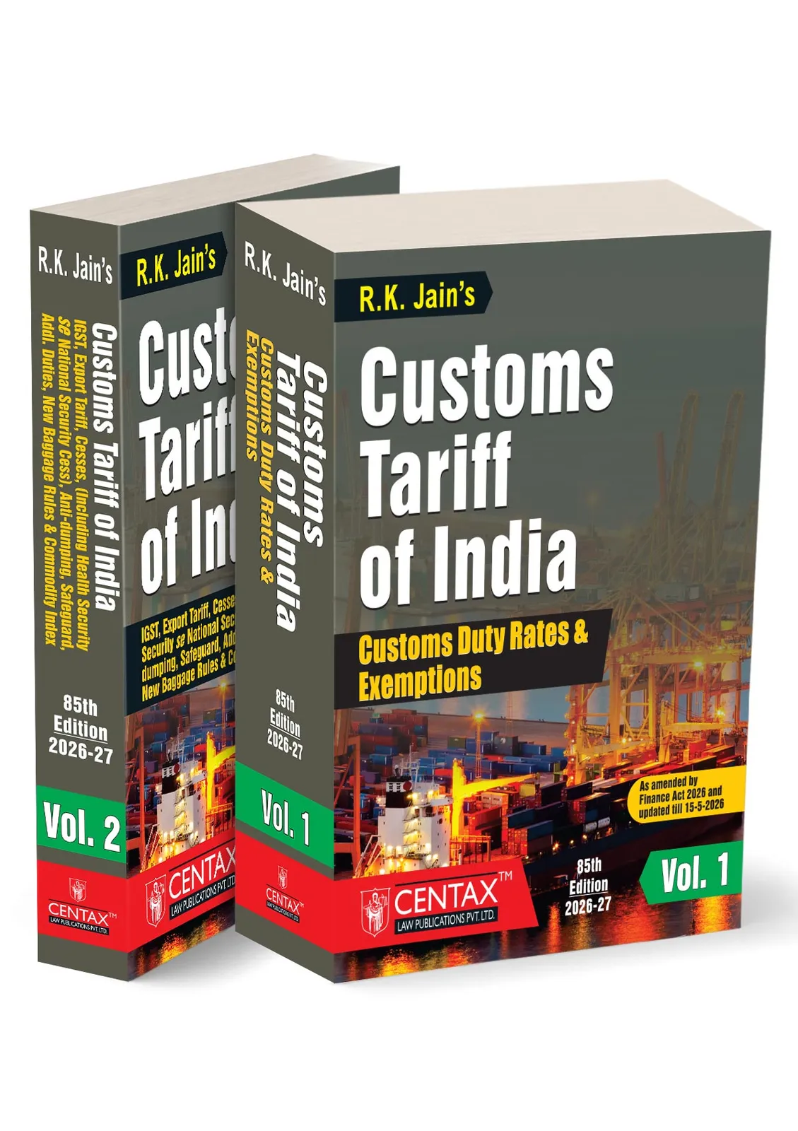 R.K. Jain's Customs Tariff of India | 2026-27