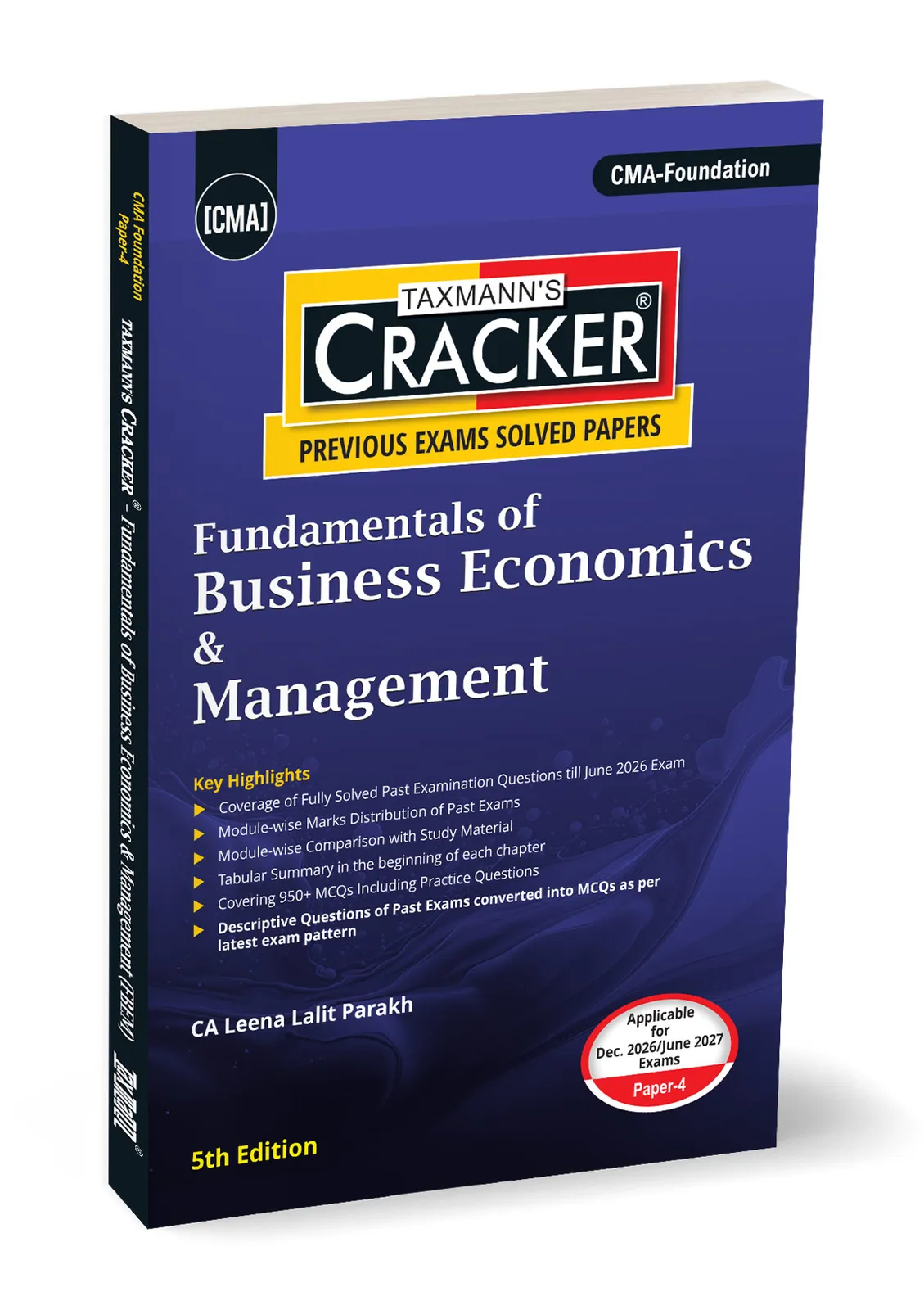 Fundamentals of Business Economics & Management (FBEM | Economics) | CRACKER