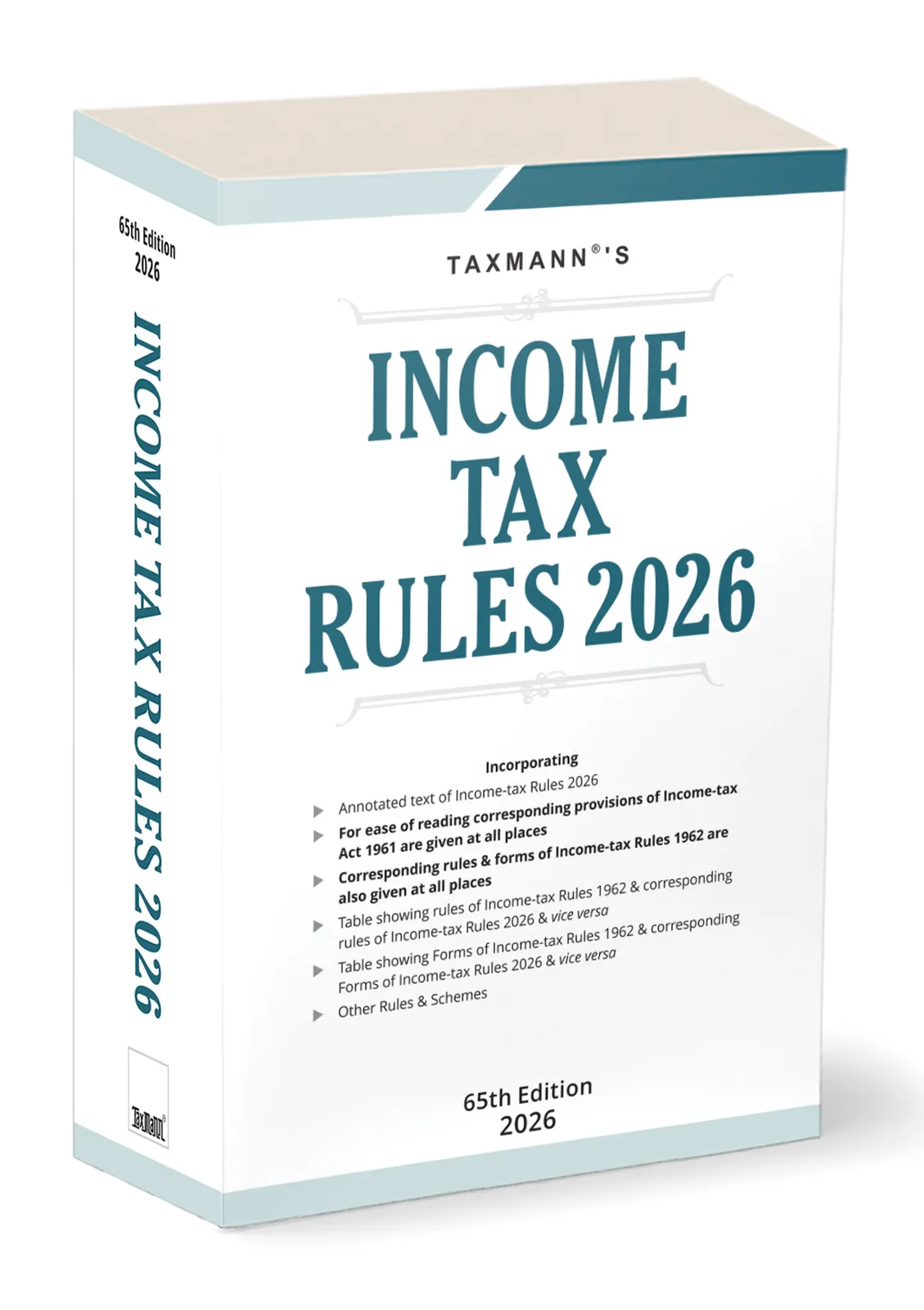 Income-Tax Rules 2026 book cover