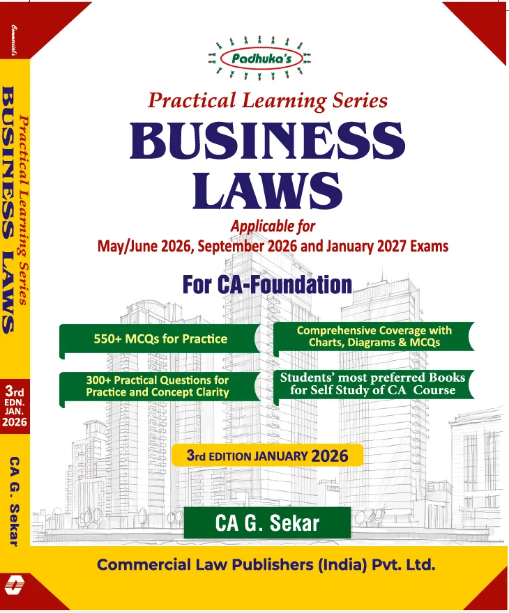 Practical Learning Series — Business Laws (CA Foundation)