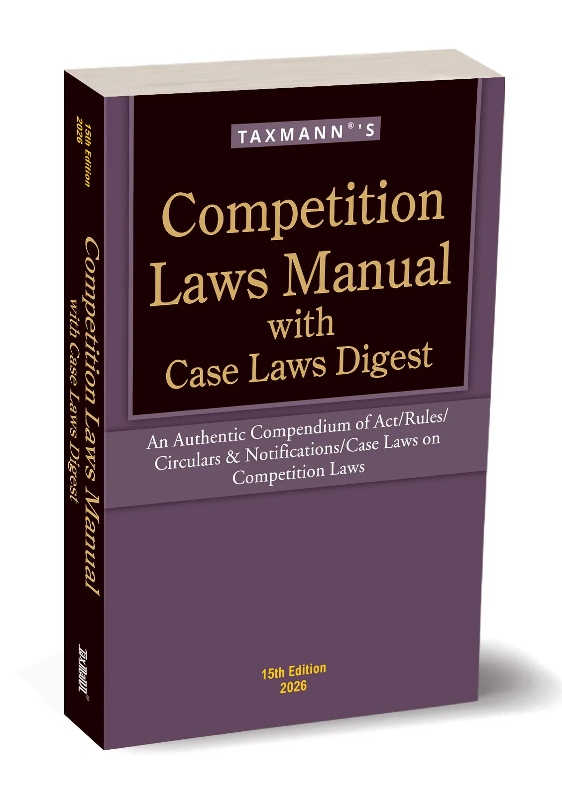 Competition Laws Manual with Case Laws Digest book cover