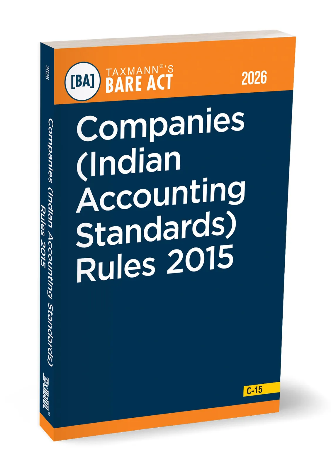 Companies (Indian Accounting Standards) Rules 2015 – Bare Act book cover