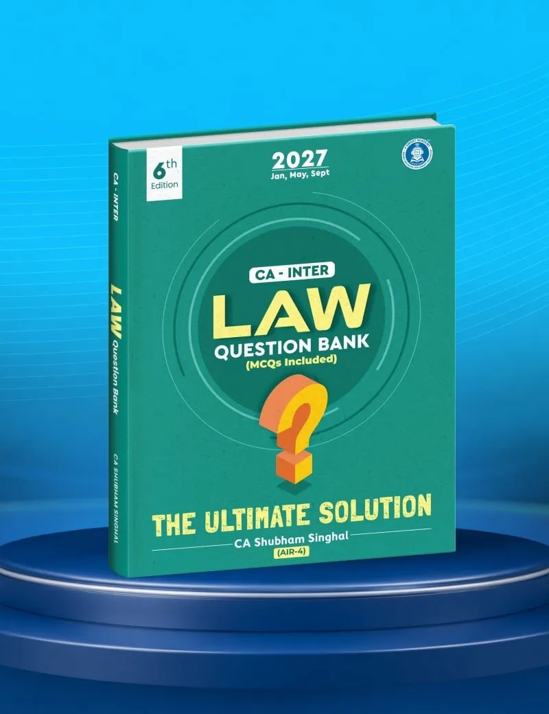 Question Bank & MCQ Booklet | CA Inter Corporate and Other Laws | By CA Shubham Singhal