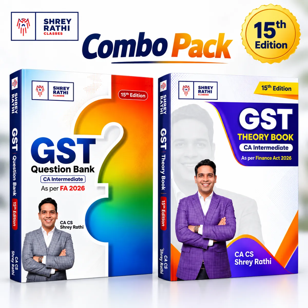 CA Inter GST Books by CA CS Shrey Rathi