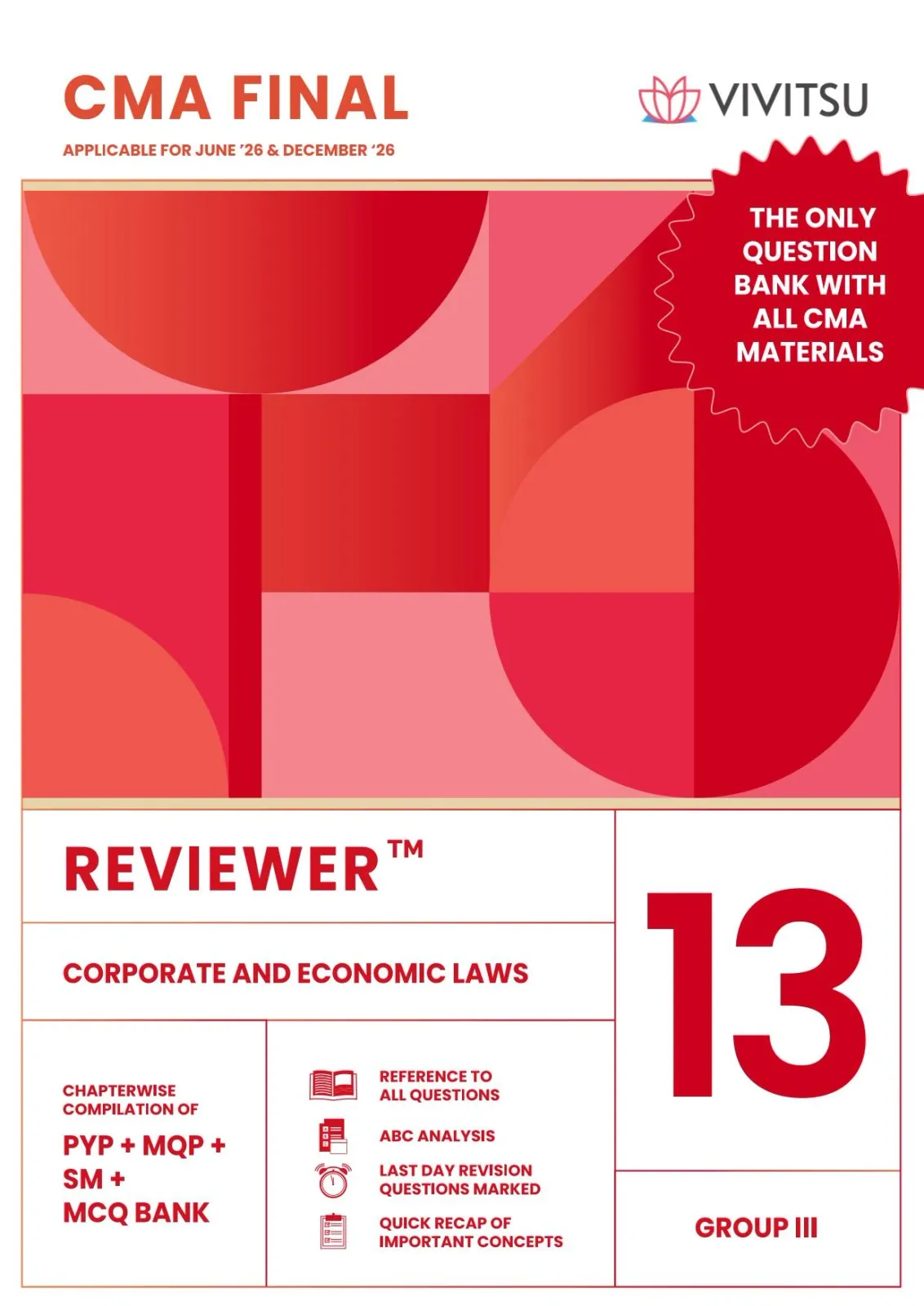 CMA Final Reviewer - Corporate and Economics Laws