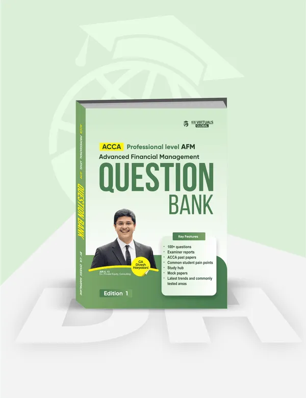 Advanced Financial Management (AFM) Question Bank Book book cover
