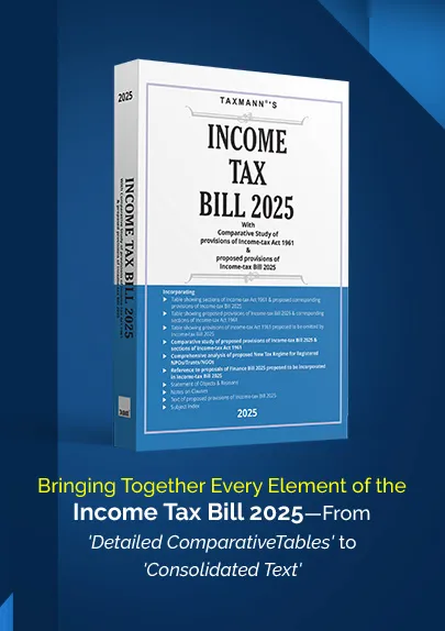 Income Tax Bill 2025 book cover