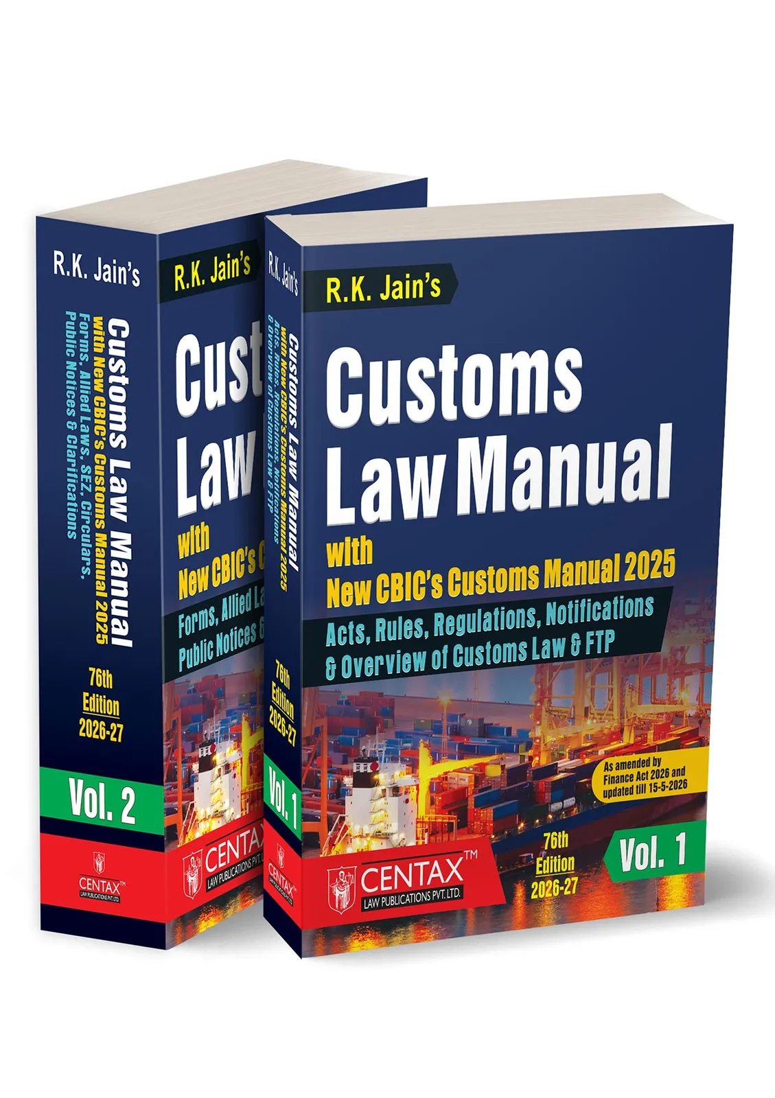 R.K. Jain's Customs Law Manual | 2026-27