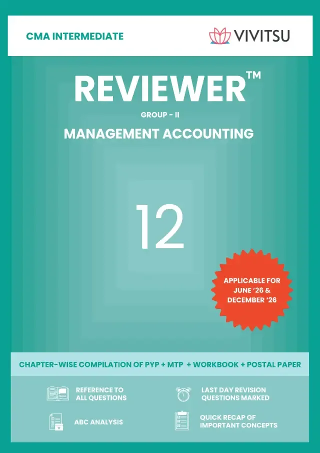 CMA Intermediate Reviewer - Management Accounting
