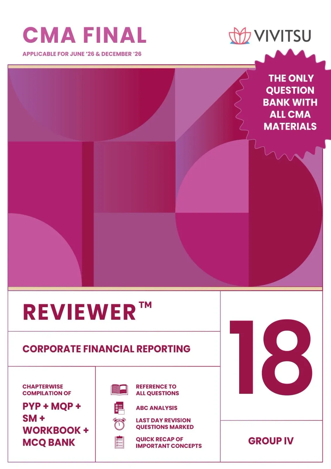 CMA Final Reviewer - Corporate Financial Reporting