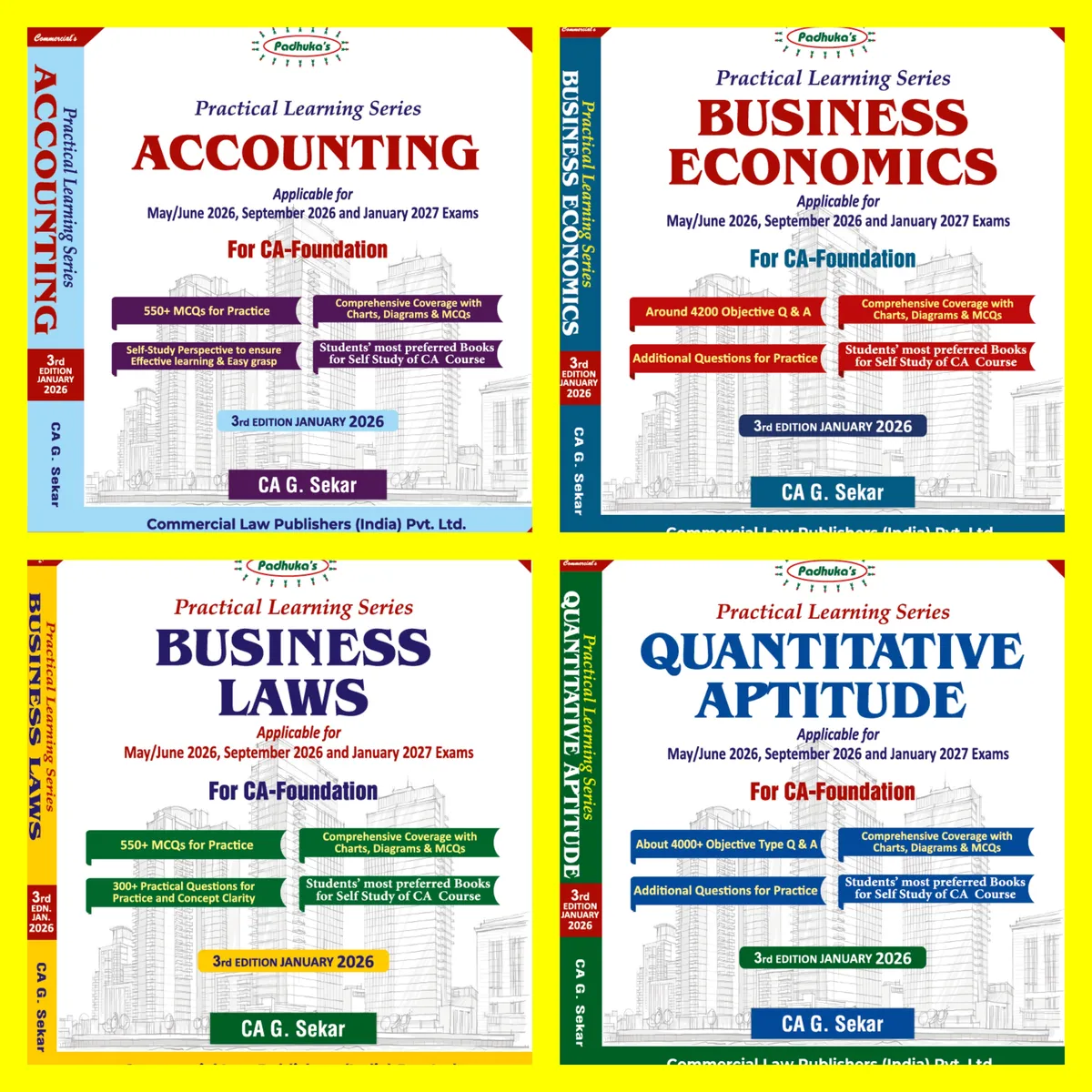 Padhuka’s Practical Learning Series for CA Foundation