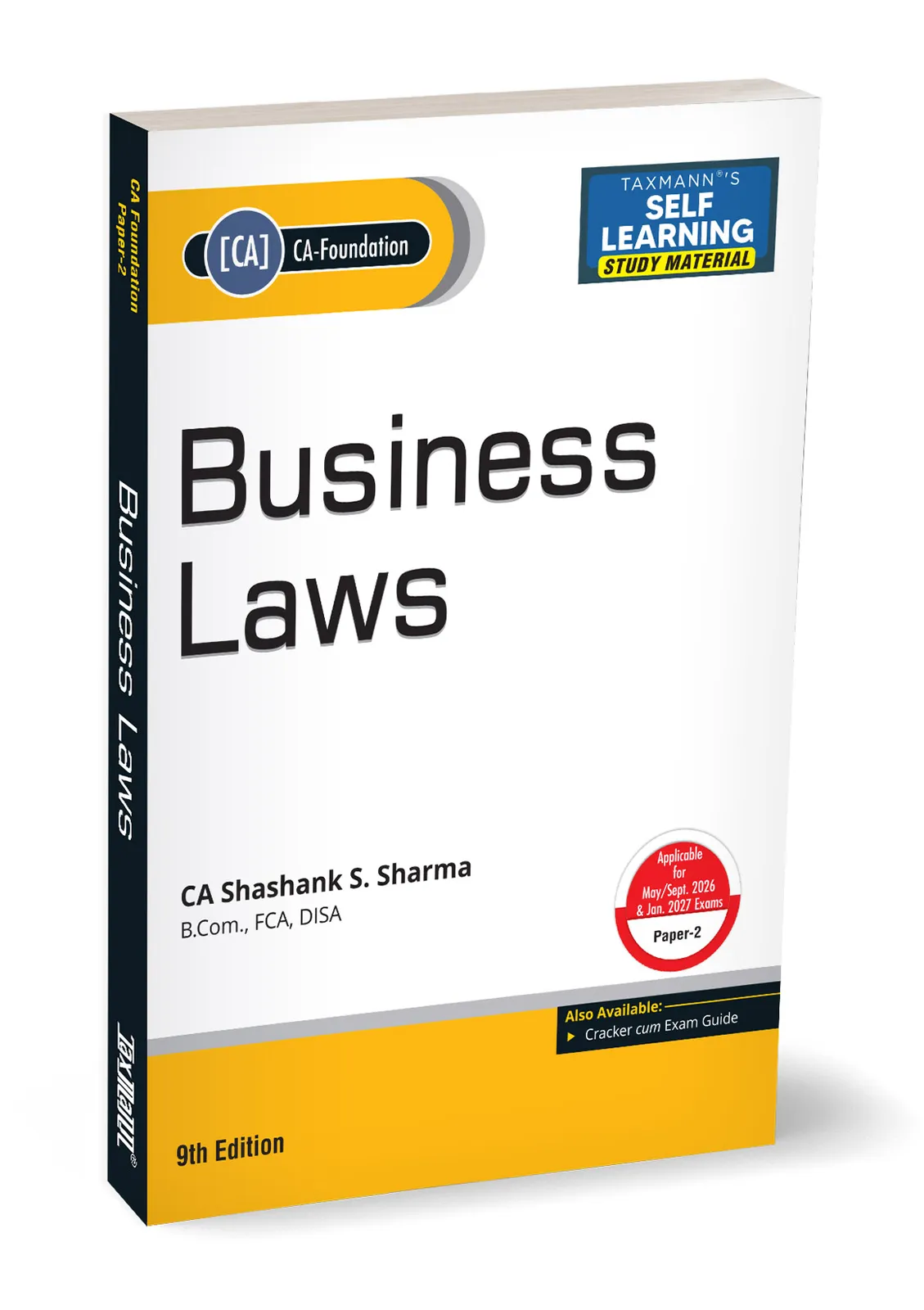 Business Laws (Law) | SELF LEARNING STUDY MATERIAL book cover