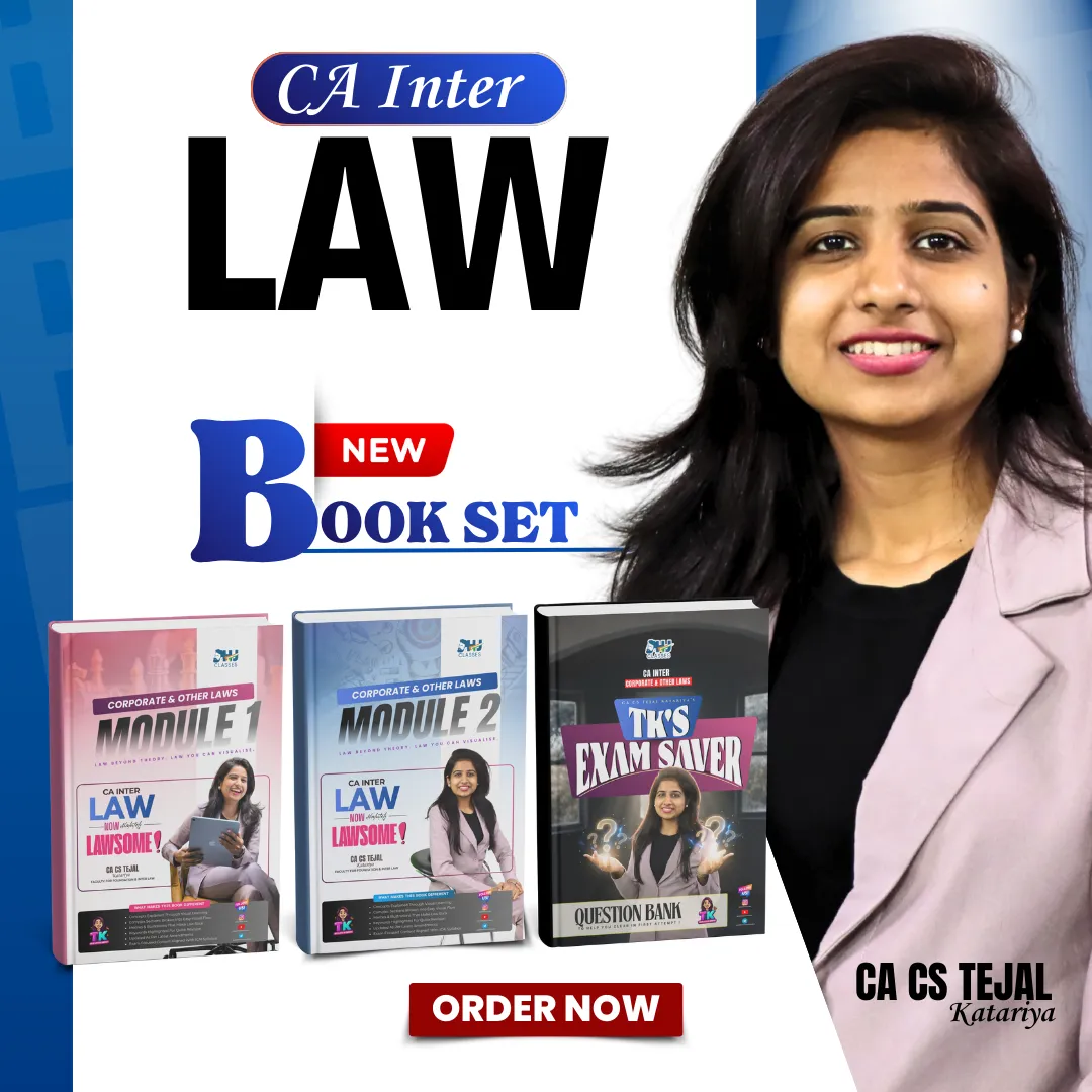 CA Inter LAW Complete Book Set