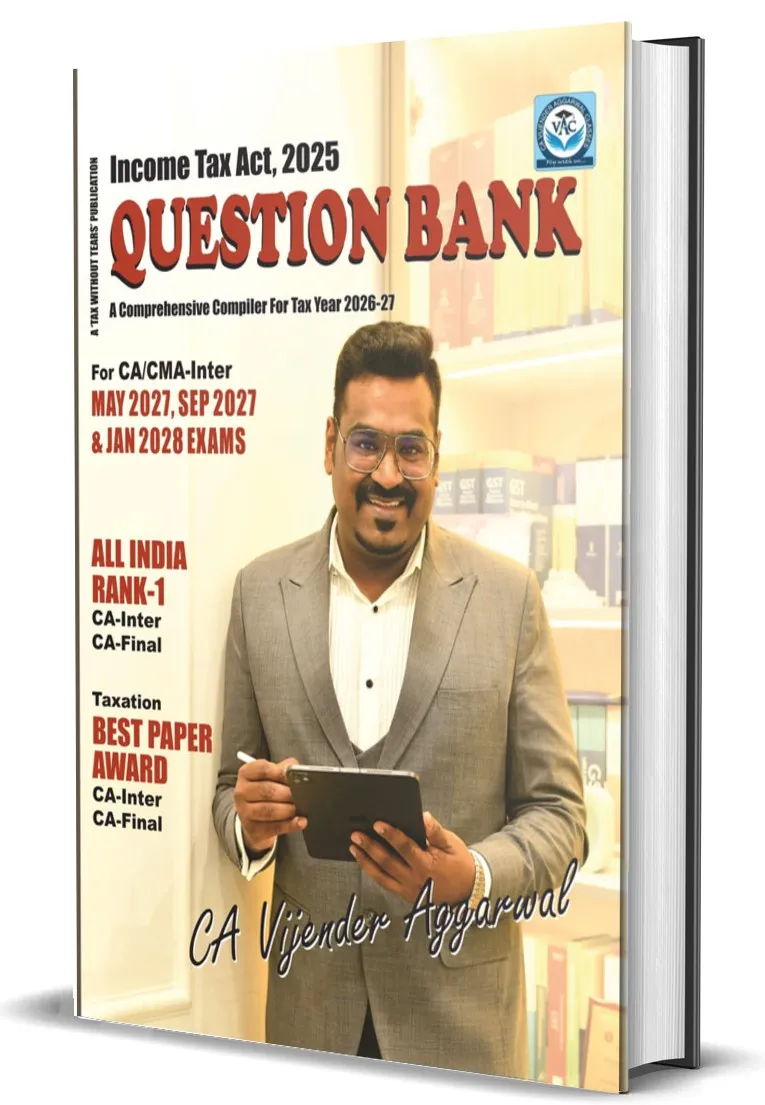 Income Tax Question Bank As Per Income Tax Act, 2025