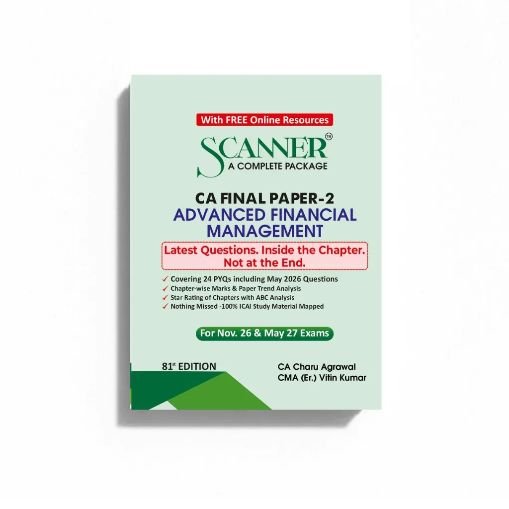 CA Final Paper 2 Advanced Financial Management Scanner