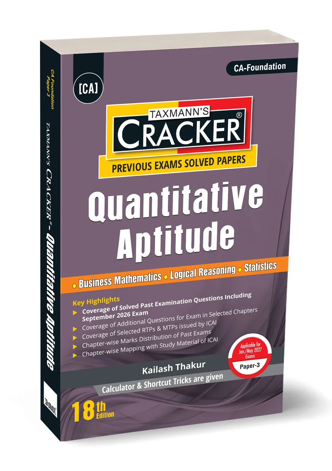 Quantitative Aptitude (Maths, LR & Stats) | CRACKER