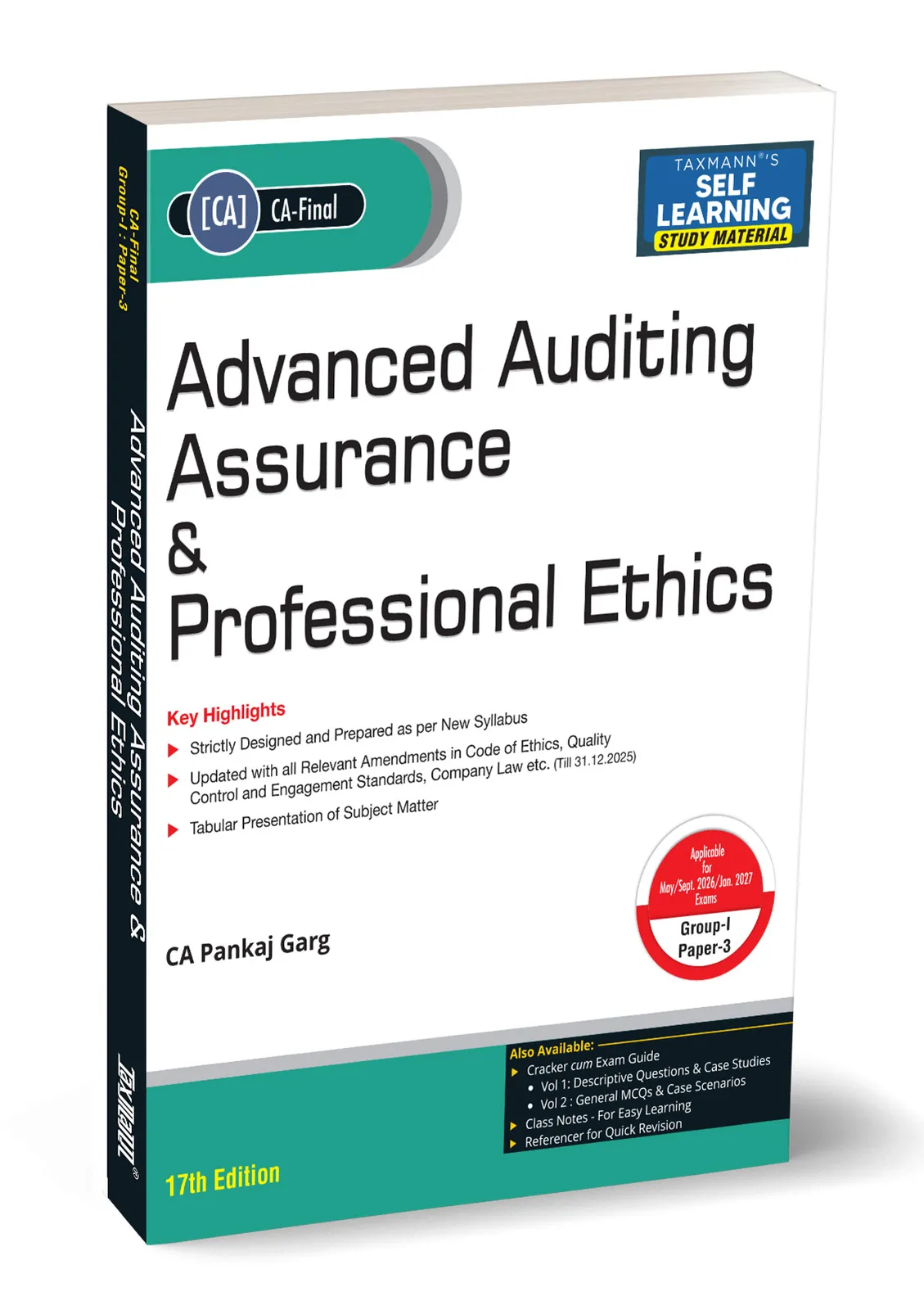 Advanced Auditing Assurance & Professional Ethics (Audit) | Study Material