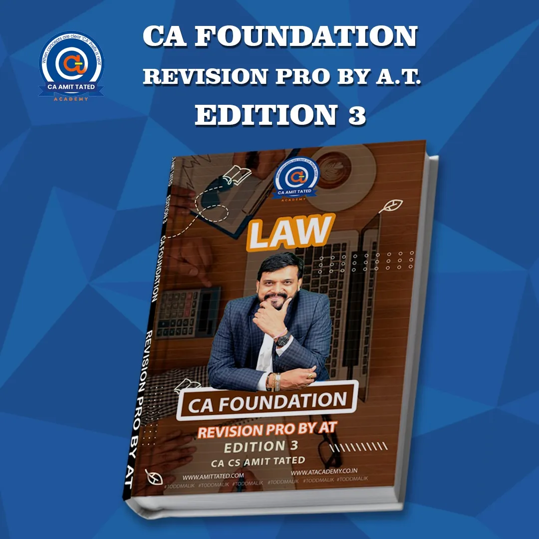 CA Foundation Law Revision Pro by CA CS Amit Tated