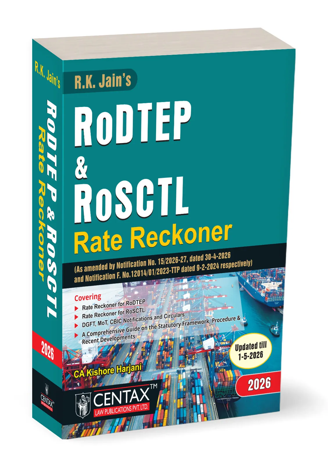 R.K. Jain's RoDTEP & RoSCTL Rate Reckoner