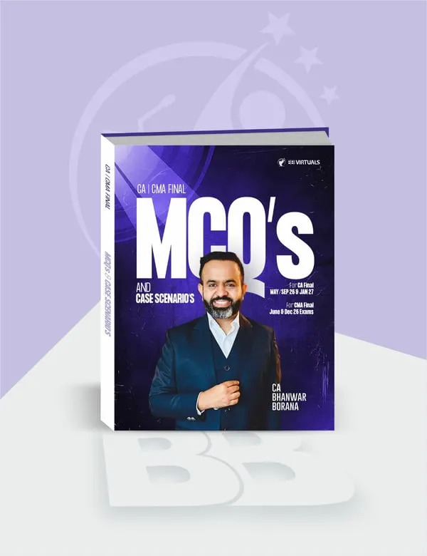 CA/CMA Final Direct Tax MCQ Book By CA Bhanwar Borana Applicable For Nov/Dec 26 Exams book cover