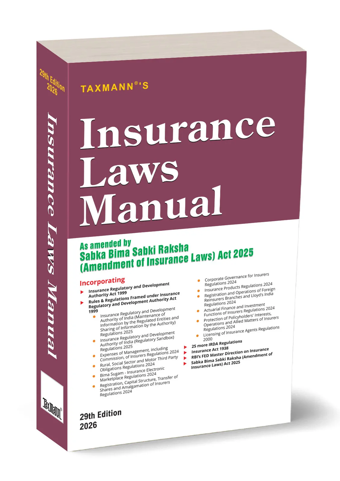 Insurance Laws Manual