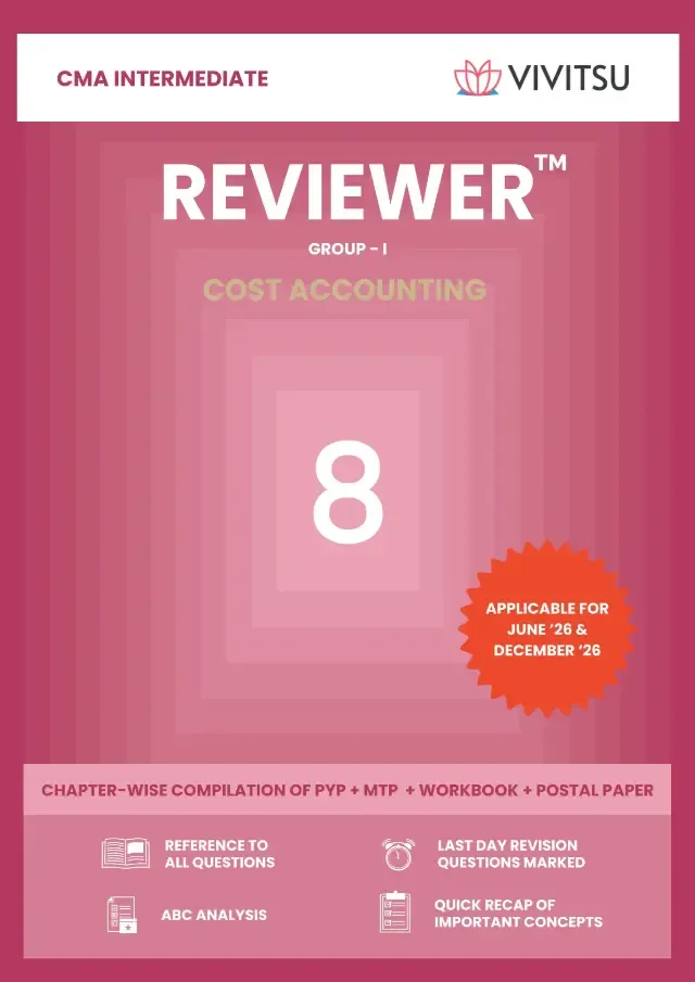 CMA Intermediate Reviewer - Cost Accounting book cover