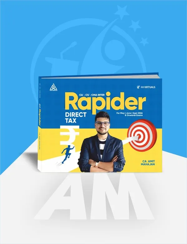 CA/CMA/CS - Inter/Exec DT Rapider Book For Sep 26 By CA Amit Mahajan