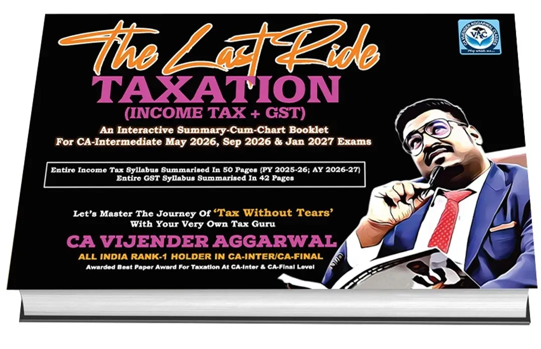 Taxation Summary-Cum-Chart Booklet book cover