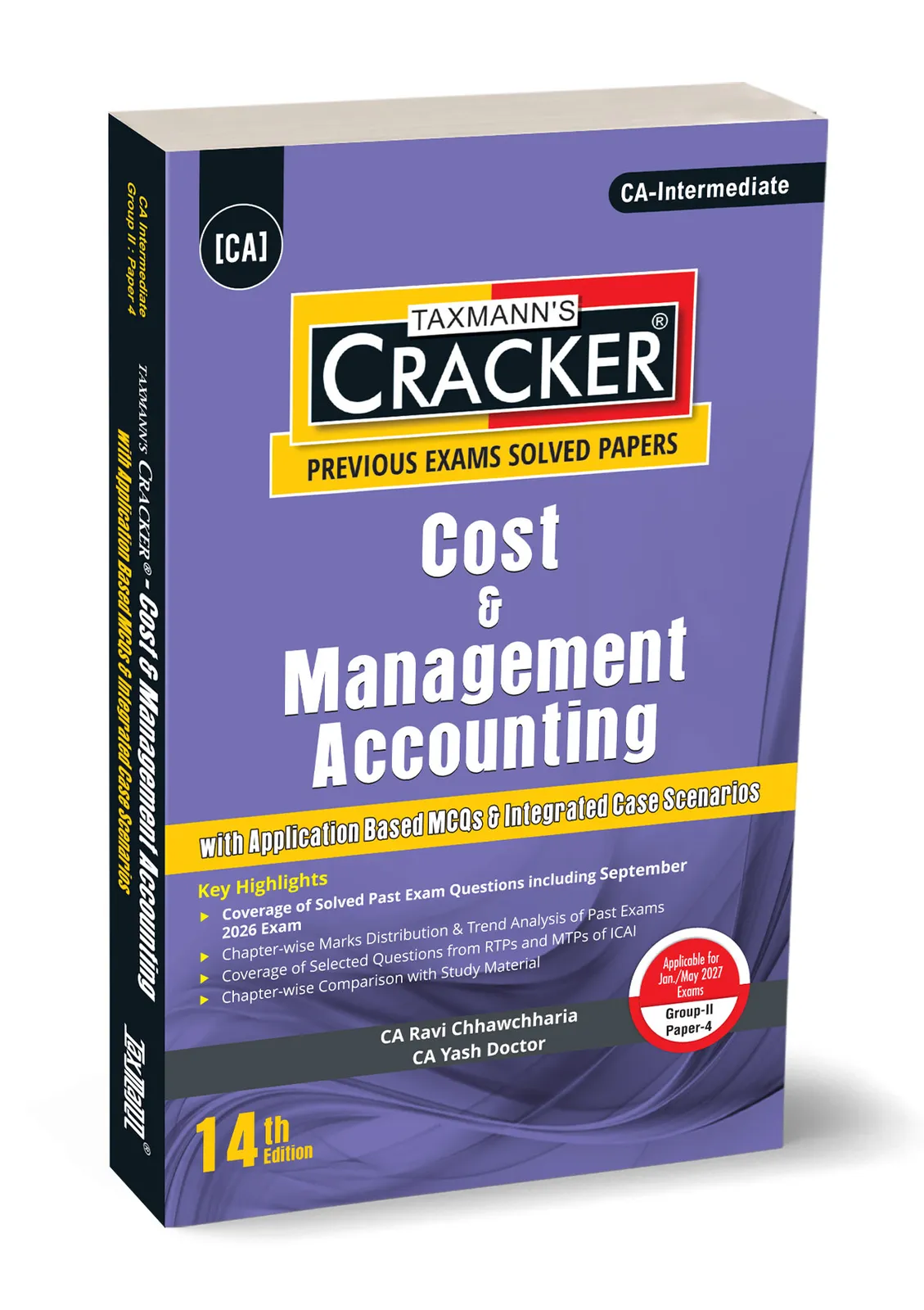 Cost & Management Accounting (CMA) | CRACKER
