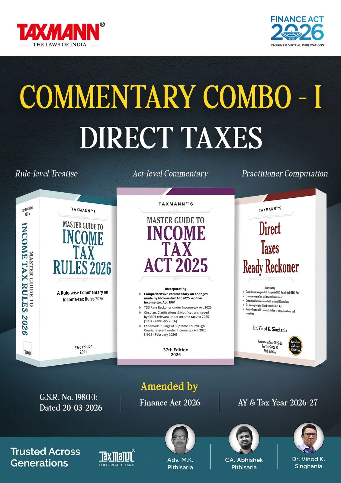 Master Guide to Income Tax Rules 2026 – A Rule-wise Commentary on Income-tax Rules 2026