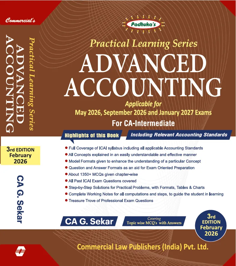 Practical Learning Series — Advanced Accounting (CA Inter)