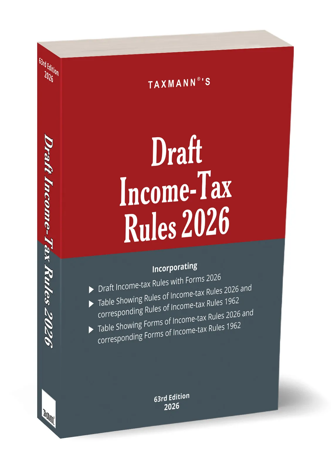 Draft Income-Tax Rules 2026 book cover