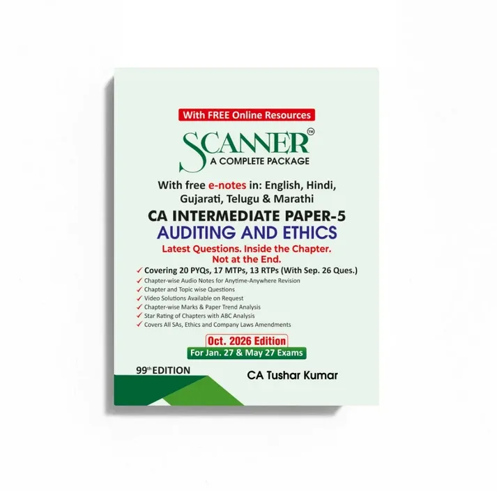 CA Inter Paper - 5 Auditing and Ethics Scanner