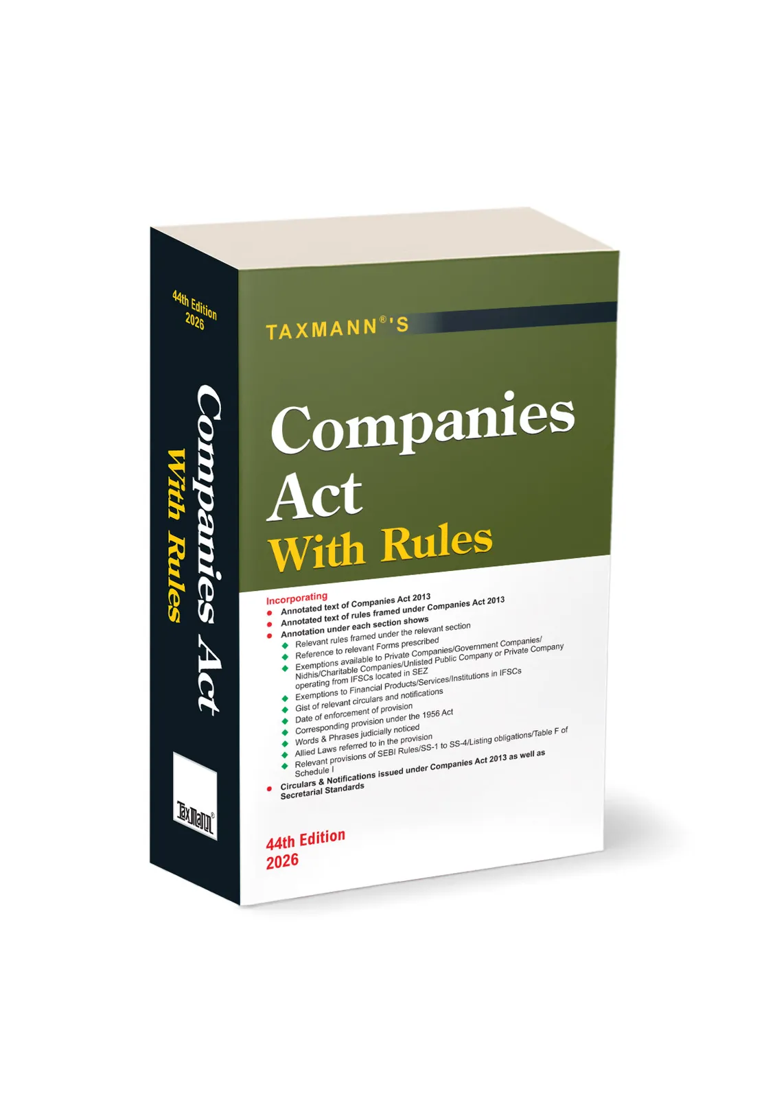 Companies Act with Rules [POCKET | Paperback]