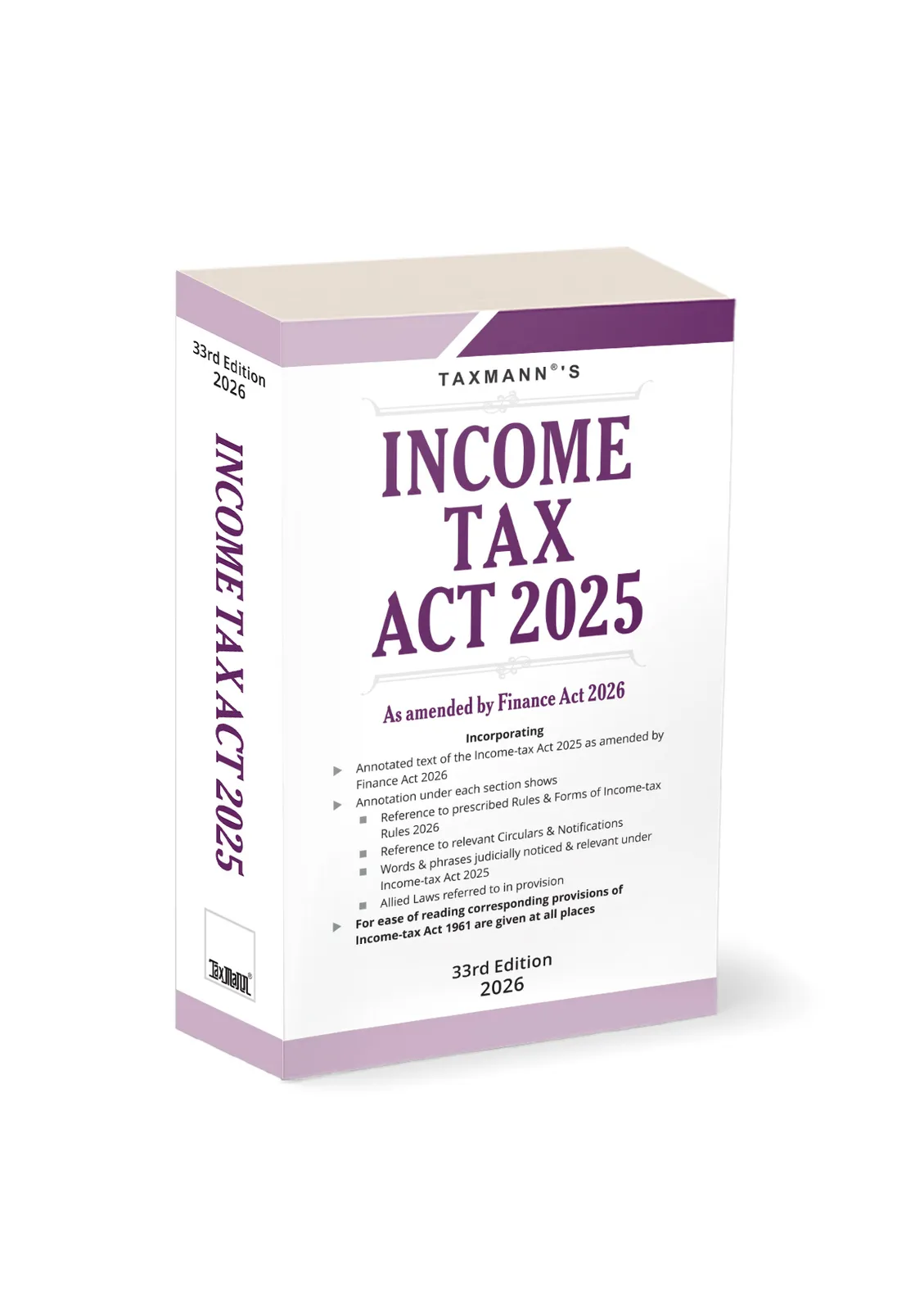 Income-Tax Act 2025 | POCKET book cover